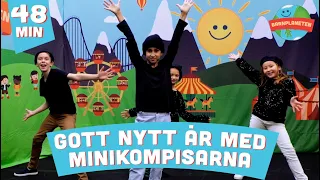 Gott nytt år med Minikompisarna - här kommer alla deras videos under 2021