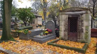 Кладбище Монмартр Cimetiere de Montmartre в Париже