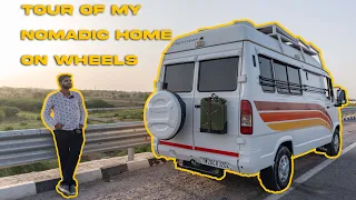 Tour of My Dream Camper Van - Barty The Van | Campervan | Motorhome | Van Life India