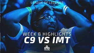 Cloud9 LoL - LCS Week 8 | Cloud9 vs Immortals Highlights (2017)