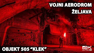Napušteni Vojni Aerodrom Željava - Objekt 505 "KLEK" - Najskuplja Vojna Tajna Bivše Jugoslavije