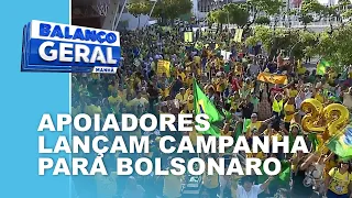 Apoiadores lançam campanha para o presidente Jair Bolsonaro em Sergipe - Balanço Geral Manhã