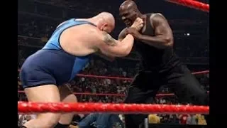 Bigshow vs Shaquille O'Neal on Raw 8 april 2018