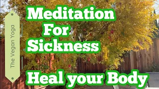 Guided Meditation for Sickness, Pain, Cold & Flu | Meditation Music for Morning Sickness