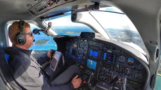 TBM850 IFR FLIGHT VLOG! - Cuba on the Left! / Key West on the Right!