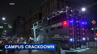 Police arrive at UCLA after violent clashes break out amid dueling demonstrations