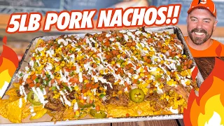 Delicious 5lb Pork Nachos Challenge in Davenport, Iowa!!