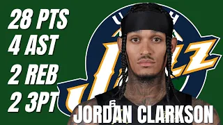 Jordan Clarkson Carries Jazz, Silent the Crowd and Super Clutch 4th quarter