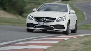 ► 2015 Mercedes C63 AMG S - First Drive on Racetrack