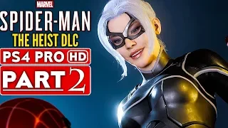 SPIDER MAN PS4 The Heist Black Cat DLC Gameplay Walkthrough Part 2  - No Commentary (SPIDERMAN PS4)