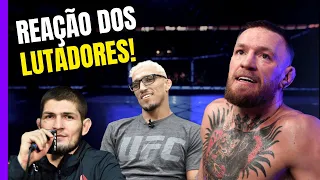 Confira a Reação dos Lutadores a DERROTA de CONOR MCGREGOR!