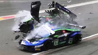 MASSIVE CRASH IN RAIDILLON  - 2021 24 hours of spa (REUPLOAD)