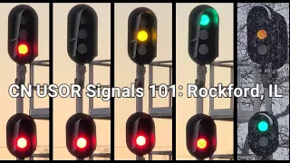 How to Read Canadian National US Operating Rules Railroad Signals 101