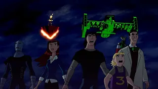 Ben 10 Alien Force - Waybig, Gwen, Kevin and The Plumbers Helpers vs Hybrids