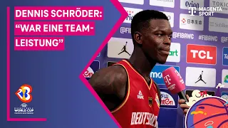 Nach Gala: Dennis Schröder im Interview | FIBA Basketball-WM 2023 | MAGENTA SPORT