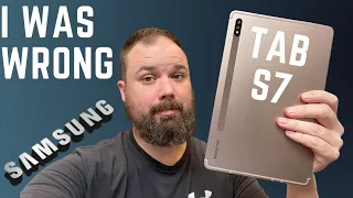 Samsung Galaxy Tab S7: I WAS WRONG! (Best Android Tablet 2020)