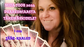 NIDA TAROD KÕNELEVAD 🌑🌒🌓🌔🌕🌖🌗🌘 Mida toob draakoniaasta tähemärkidele 2024. I osa Jäär-Kaalud