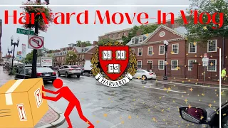 My Harvard Move-In Vlog