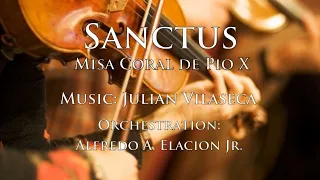 Sanctus - Misa Coral De Pio X (Strings Orchestra Instrumental Accompaniment)