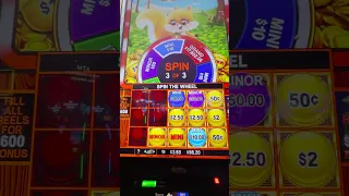 Hold 'N Gold slot has a cute squirrel mascot and a fun twist on getting a hold and spin!