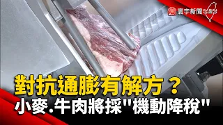 對抗通膨有解方？小麥.牛肉將採「機動降稅」@globalnewstw