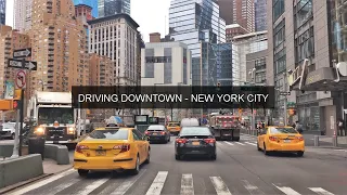 Driving Downtown - New York City