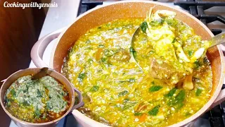 How To Make Slimy Okro Stew|| Ghanaian Okro Stew Recipe