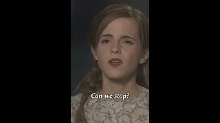 Emma Watson gets Angry and said to Stop the Interview 😱 #emmawatson #shorts #angry #quotes