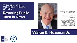 Restoring Public Trust in News | Hosted by MPJI