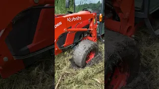 Tractor Stuck, Yanmar To The Rescue