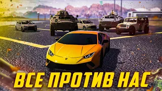 ВСЯ АРМИЯ УСТРОИЛА ПОГОНЮ ЗА НАМИ В GTA 5 RP | MAJESTIC RP | МАДЖЕСТИК РП