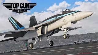 F-18 Carrier Landing in MSFS!