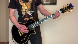 Slayer - Raining Blood Guitar Riff Cover (Triplet part) 🤘🏼😈🤘🏼