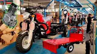 The Powerful Loader Rickshaw Manufacturing Factory | How Tez Raftar Auto Made