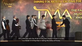 박형식 "TMA 2021 Eng Sub" Park Hyungsik ⭐ BTS (The Fact Music Awards)