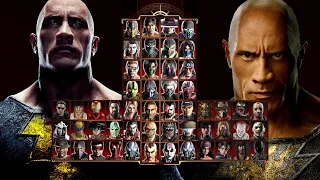 Mortal Kombat 9 - BLACK ADAM MOD - Expert Arcade Ladder - Gameplay @ (1080p) - 60ᶠᵖˢ ✔