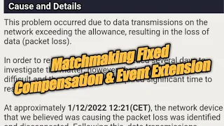 Compensation & Event extension For The Matchmaking Problems In Dragon Ball Legends