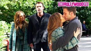 Ben Affleck & Jennifer Lopez Get Caught In 4K Making Out While Taking A Romantic Walk Through N.Y.