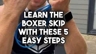 Learn The Boxer Skip 🏆#boxing #boxingtraining #skipping #skippingrope #jumpingrope #jumprope