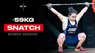 W-59kg Snatch | World Weightlifting Championships 2023