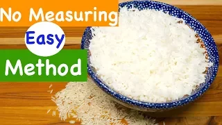 How to Cook Basmati Rice Without Measuring