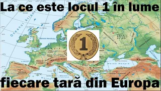 La Ce Este Locul 1 În Lume Fiecare Țară Din Europa