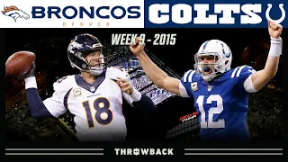 Peyton's Final Trip to Indy! (Broncos vs. Colts 2015,  Week 9)