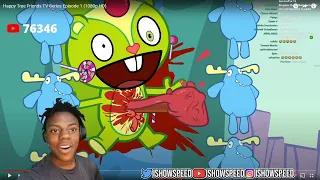 IShowSpeed Watches Happy Tree Friends (GONE WRONG!)