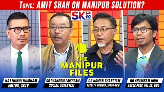 "AMIT SHAH ON MANIPUR SOLUTION?" ON "THE MANIPUR FILES" [10/05/24] [LIVE]