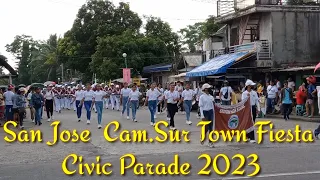 San Jose Cam.Sur Town Fiesta Civic Parade 2023 I Rolece Pascua