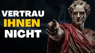 7 ARTEN VON MENSCHEN, DIE DER STOIZISMUS UNS LEHRT ZU VERMEIDEN (MEIDE SIE)