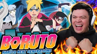 Reacting to All BORUTO Openings for the FIRST TIME 1-11