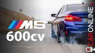 QUEIMAR PNEU com 600cv | BMW M5 2018 [Review Portugal]