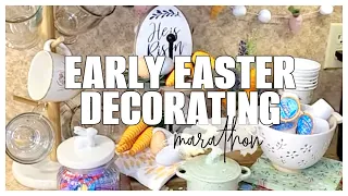 2024 EASTER DECORATE WITH ME MARATHON / EARLY SPRING DECORATING IDEAS / ROBIN LANE LOWE